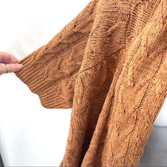 MM Couture Miss Me short sleeve sweater cable knit cardigan  wool large EUC - Picture 16 of 16